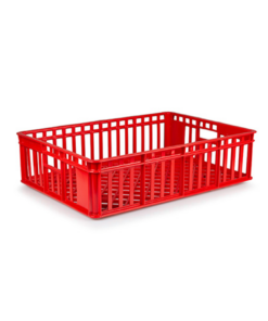 Freezer Stacking Crate – Vented Sides And Base – Virgin Material