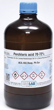 Perchloric Acid 70-72% AR 2,5Lt