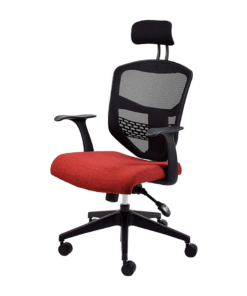 Que Netted Back With Head rest Synchro