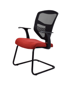 Que Netted Side Chair Sleigh Base