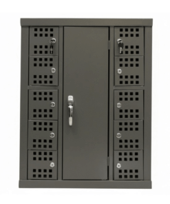 10 Compartment Recharge Cellphone Locker- Charge Unit Included