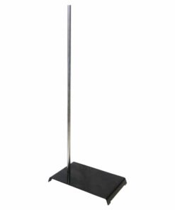 Retort Stand (Base + Rod) Black/Silver*