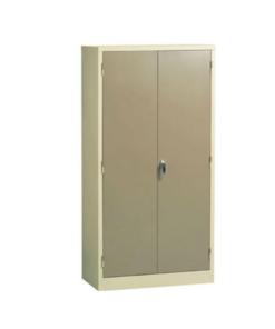 Stationary Cupboard With 4 Adjustable Shelves