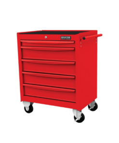 Red-27/ 5 Drawer Roller Cabinet