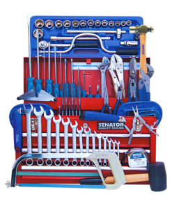 Workshop Engineer Tool Kit in Top Tool Chest – 90 Piece