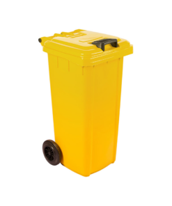 120L Wheelie Bin Virgin – NON SABS – Yellow