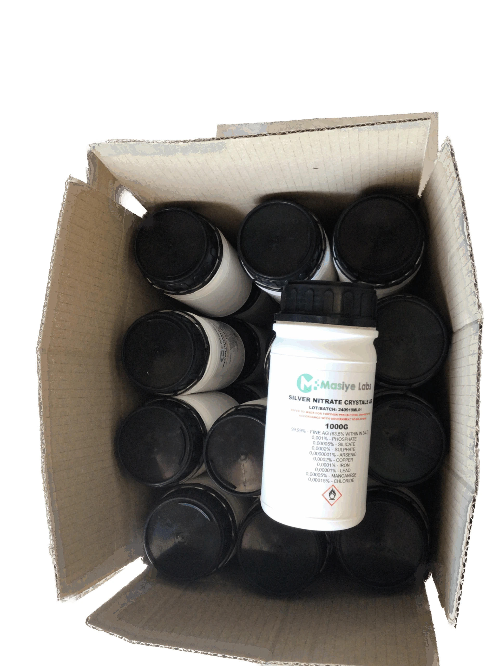 Silver Nitrate 99.9% AR 25kg