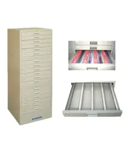 Slide Storage Cabinet 18 Drawers