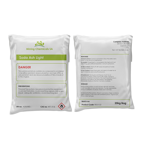 Soda Ash Light 25kg