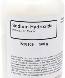 Sodium Hydroxide Pellets 98.5% AR 500g