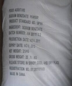 Sodium Benzoate BP, 25Kg