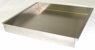Stainless Steel Tray Deep 200x200x75mm