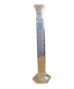 Measuring Cylinder With A Stopper