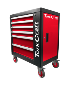 Tork Craft 6 Drawer Roller Tool Cabinet On Castors With 184Pc Of Stock