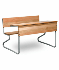 Combination Double School Desk – 1200 X 450 X 750 Saligna Grade 7-12