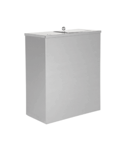 Slimline Sanitary Bin Stainless Steel