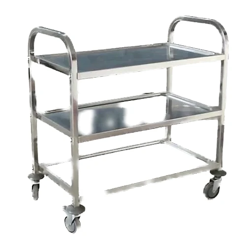 Stainless Trolleys Steel 3 tier