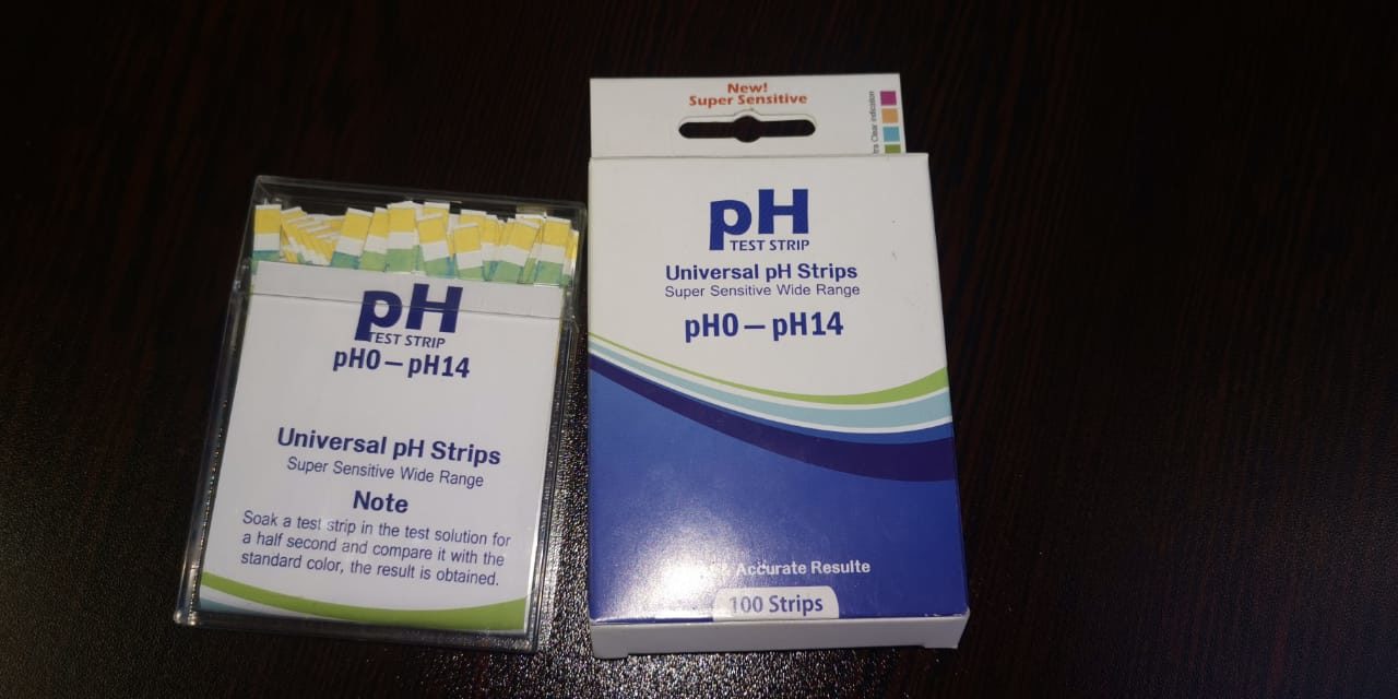 Universal pH-Fix Test Strips, 0-14. 100/Box*