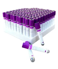 Vacutainer Blood Collection Tube Purple EDTA k2 6ml