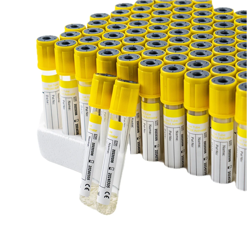 Vacucare Yellow Top Tubes 8.5ml - Image 4
