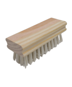 White Wooden Shoe Brush
