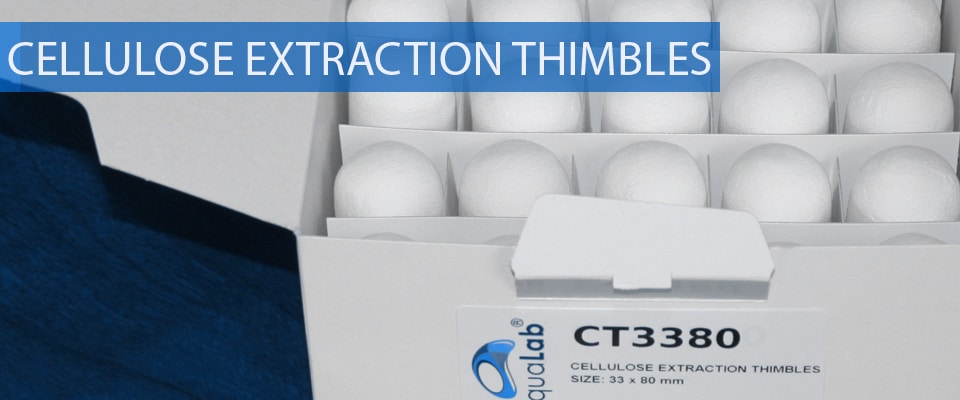 Thimbles Extraction Cellulose 28 X80mm, 25/box - Image 2