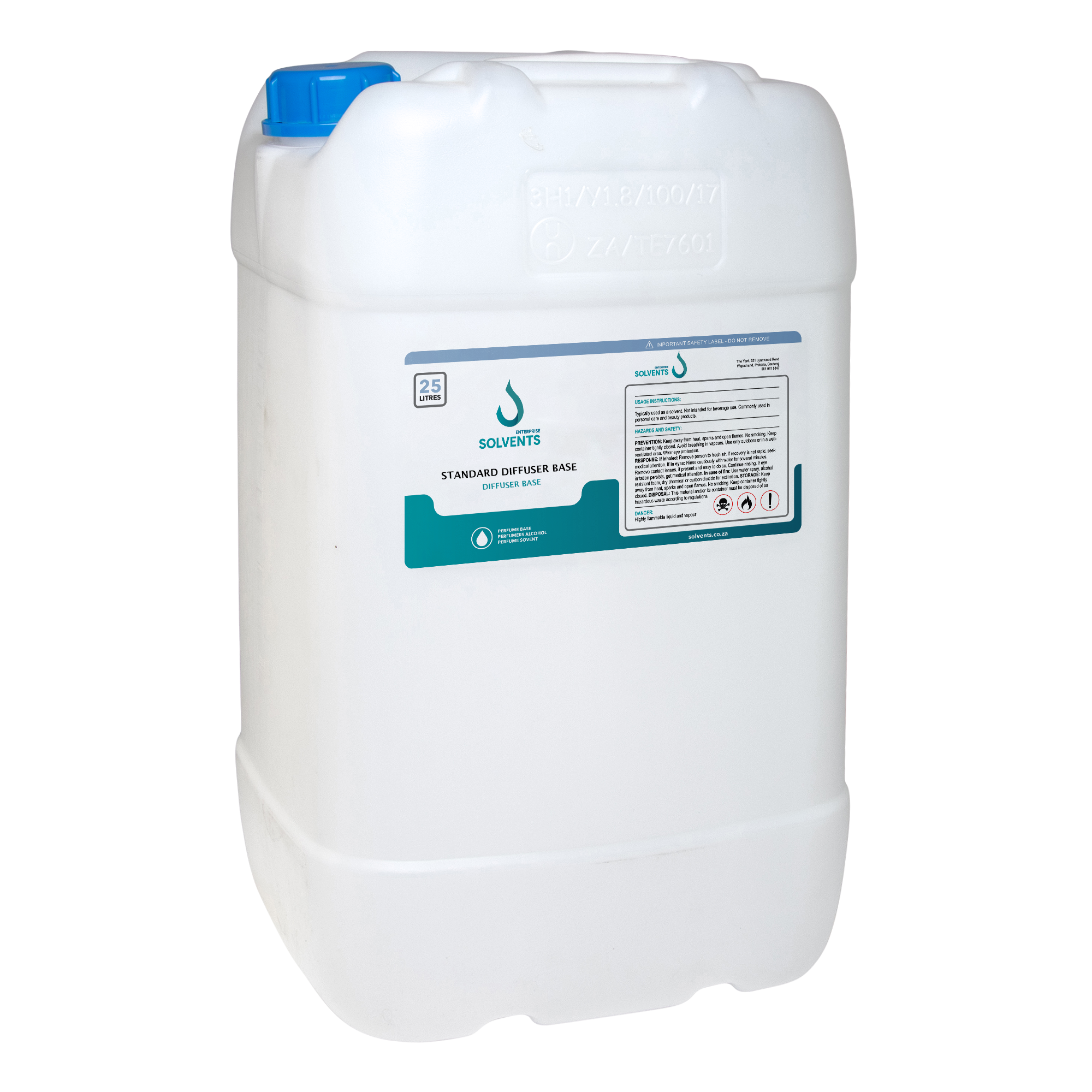Diffuser Base (25L) - Ensures optimal fragrance diffusion and longevity